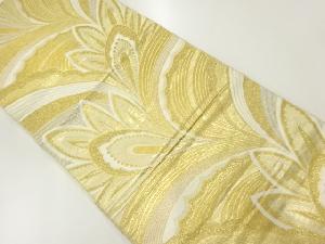 アンティーク 花模様織出し袋帯(材料)